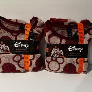 NEW Womans XXL Mickey Mouse 2pc Jogger Lounge Set